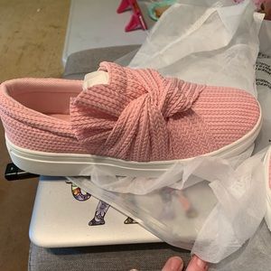 Women’s Pink Slip Ons, size 8